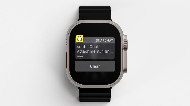 How do i get Snapchat Notifications on my Apple watch